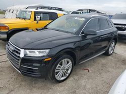 Salvage cars for sale at auction: 2018 Audi Q5 Premium Plus