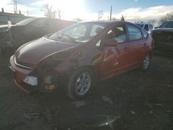 Salvage cars for sale from Copart Lansing, MI: 2008 Toyota Prius