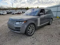 Land Rover Vehiculos salvage en venta: 2017 Land Rover Range Rover HSE