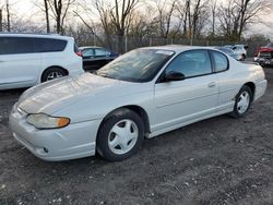 Chevrolet salvage cars for sale: 2003 Chevrolet Monte Carlo SS