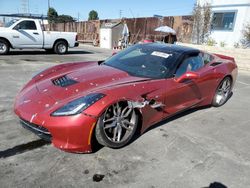 Salvage cars for sale at Wilmington, CA auction: 2014 Chevrolet Corvette Stingray Z51 2LT