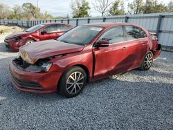 Salvage cars for sale at Riverview, FL auction: 2017 Volkswagen Jetta SE