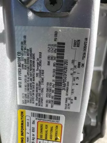 2015 Ford Fusion Titanium Phev