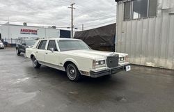 Copart GO cars for sale at auction: 1982 Lincoln Town Car