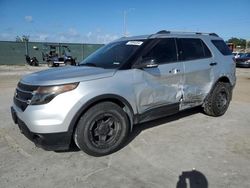 Salvage cars for sale at Homestead, FL auction: 2015 Ford Explorer XLT