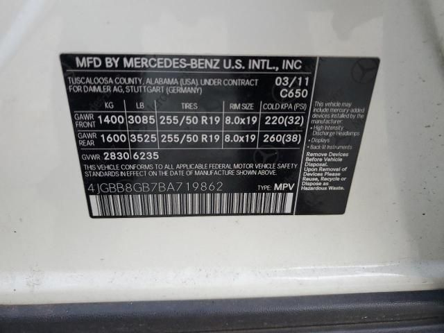 2011 Mercedes-Benz ML 350 4matic