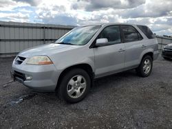 Salvage cars for sale at Fredericksburg, VA auction: 2003 Acura MDX