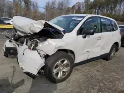 Salvage cars for sale at Waldorf, MD auction: 2016 Subaru Forester 2.5I