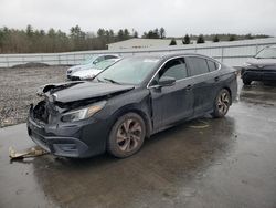 Salvage cars for sale at Windham, ME auction: 2020 Subaru Legacy