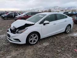 Chevrolet Cruze Vehiculos salvage en venta: 2017 Chevrolet Cruze Premier