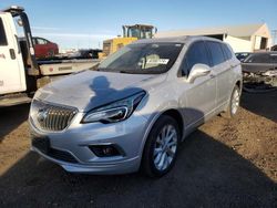 Salvage cars for sale at Brighton, CO auction: 2017 Buick Envision Premium II