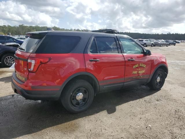 2018 Ford Explorer Police Interceptor