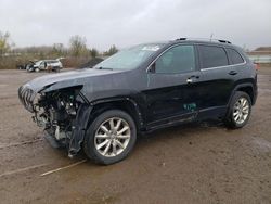 Jeep salvage cars for sale: 2016 Jeep Cherokee Limited