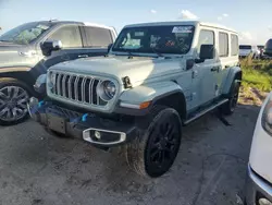 2024 Jeep Wrangler Sahara 4XE en venta en Arcadia, FL