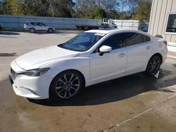 Salvage cars for sale at Savannah, GA auction: 2017 Mazda 6 Grand Touring