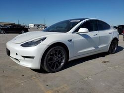 2018 Tesla Model 3 en venta en Grand Prairie, TX