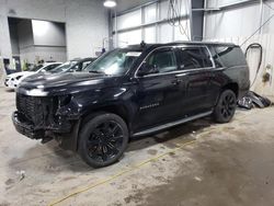 Salvage cars for sale from Copart Ham Lake, MN: 2018 Chevrolet Suburban K1500 LT