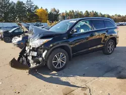 Toyota Vehiculos salvage en venta: 2018 Toyota Highlander SE