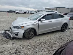 Salvage cars for sale at Wayland, MI auction: 2019 Ford Fusion SEL