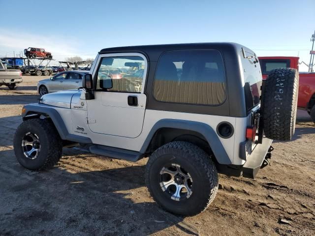 2006 Jeep Wrangler / TJ Sport