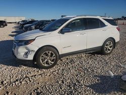 Salvage cars for sale from Copart Temple, TX: 2018 Chevrolet Equinox Premier