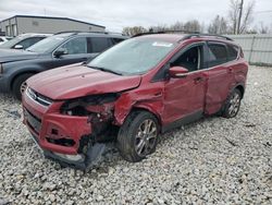 Salvage cars for sale at Wayland, MI auction: 2013 Ford Escape SEL