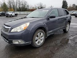 Salvage cars for sale from Copart Portland, OR: 2010 Subaru Outback 2.5I Premium