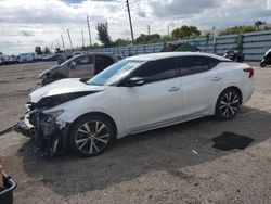 2018 Nissan Maxima 3.5S en venta en Miami, FL