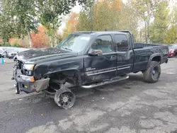 Chevrolet salvage cars for sale: 2004 Chevrolet Silverado K2500 Heavy Duty