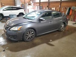 Salvage cars for sale from Copart Ebensburg, PA: 2015 Nissan Sentra S