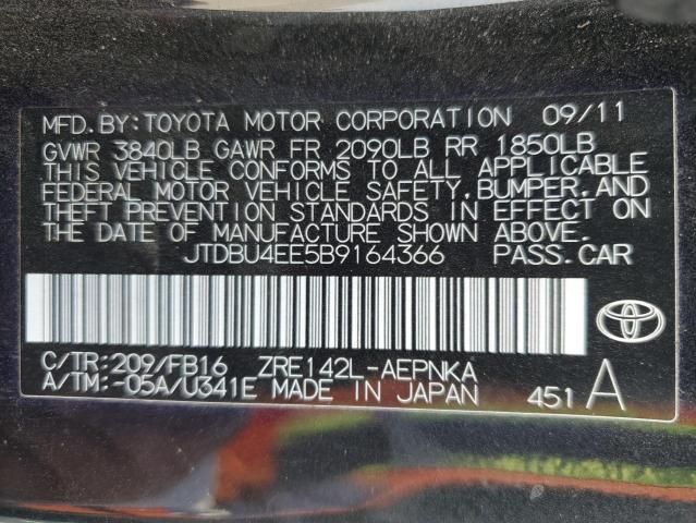 2011 Toyota Corolla Base