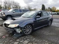 Salvage cars for sale at Portland, OR auction: 2012 Subaru Impreza WRX