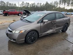 Salvage cars for sale at Harleyville, SC auction: 2010 Honda Civic LX