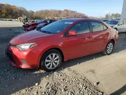 Salvage cars for sale from Copart Windsor, NJ: 2016 Toyota Corolla L