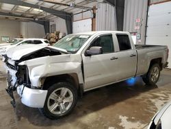 Salvage cars for sale at West Mifflin, PA auction: 2018 Chevrolet Silverado K1500 Custom