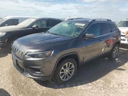 Salvage cars for sale at Riverview, FL auction: 2019 Jeep Cherokee Latitude Plus