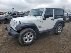 Jeep Wrangler Sport salvage cars for sale: 2013 Jeep Wrangler Sport