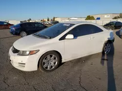 Salvage cars for sale from Copart Bakersfield, CA: 2009 Honda Civic LX