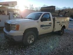 Salvage trucks for sale at West Warren, MA auction: 2008 GMC Sierra C3500