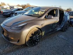 Salvage cars for sale at Hillsborough, NJ auction: 2022 Tesla Model Y