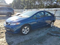 Salvage cars for sale at Seaford, DE auction: 2015 Honda Civic LX