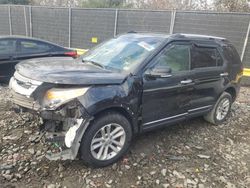 Ford Explorer xlt salvage cars for sale: 2013 Ford Explorer XLT