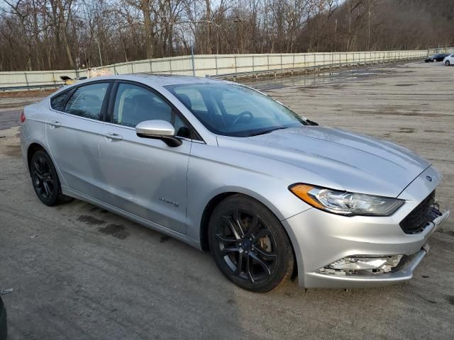 2018 Ford Fusion SE Hybrid