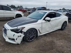 Infiniti salvage cars for sale: 2017 Infiniti Q60 Premium