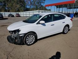 Salvage cars for sale from Copart Harleyville, SC: 2018 Nissan Sentra S