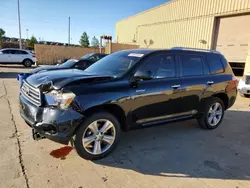 Salvage cars for sale at Gaston, SC auction: 2008 Toyota Highlander Limited