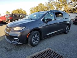 Salvage cars for sale at Orlando, FL auction: 2021 Chrysler Pacifica Hybrid Touring L