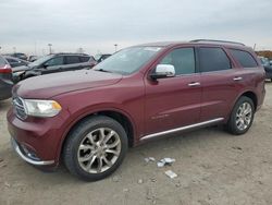 Dodge Durango Citadel salvage cars for sale: 2016 Dodge Durango Citadel