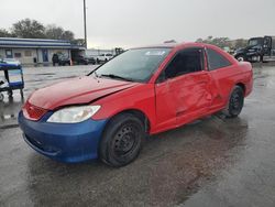 Carros salvage sin ofertas aún a la venta en subasta: 2004 Honda Civic LX