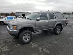 Salvage cars for sale at Vallejo, CA auction: 1995 Toyota 4runner VN29 SR5